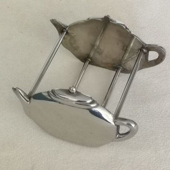 ?️Vintage Real Silver Teabag Holder